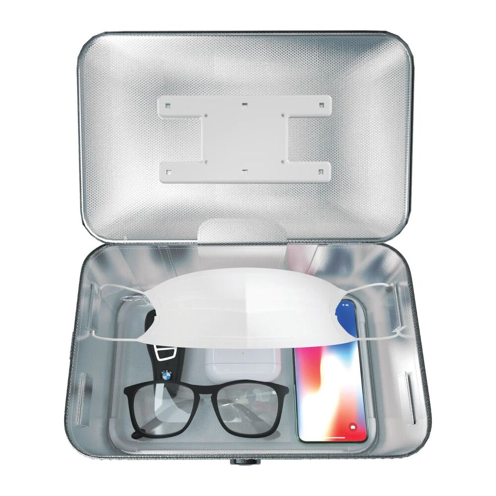 Black Fin Portable UV Sanitizer Bag XL 11L UV Light Sterilizer Masks Phones